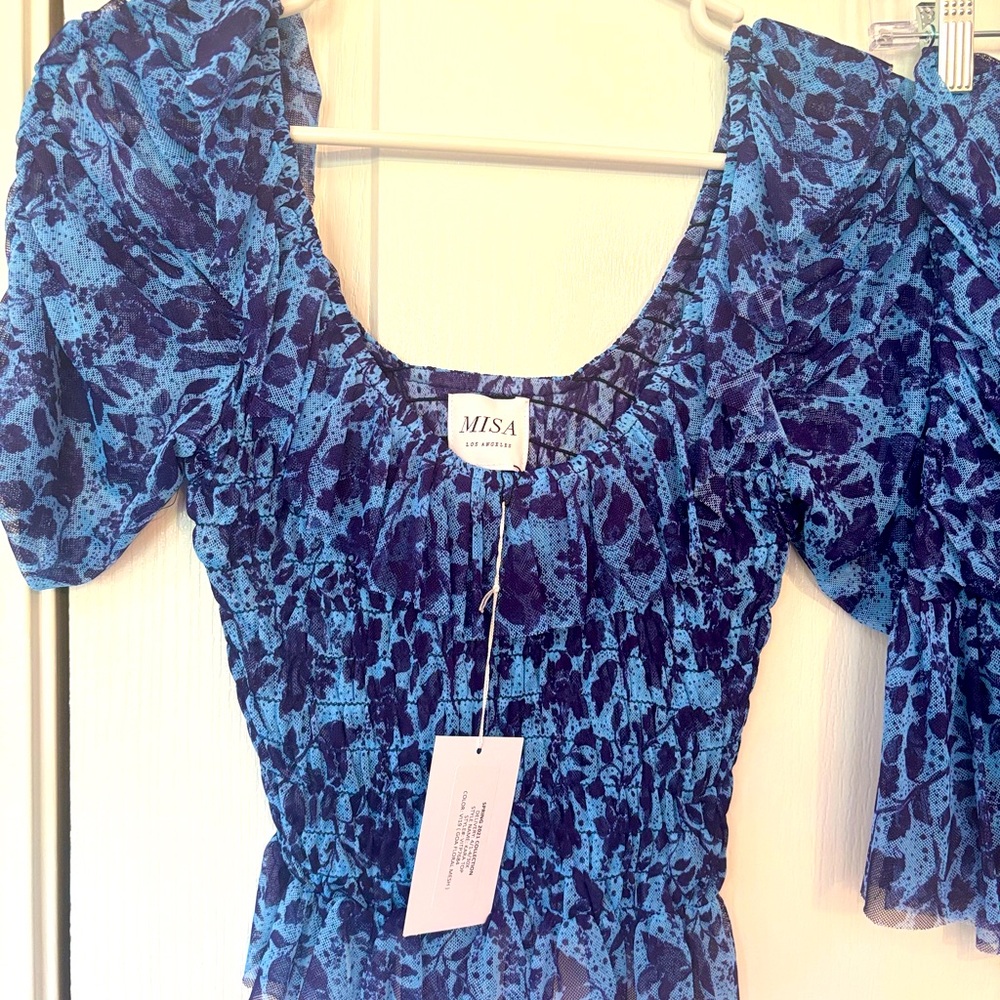 Misa Los Angeles Marina Skirt and Kara Top Matching Set sz XS NWT - Picture 11 of 13